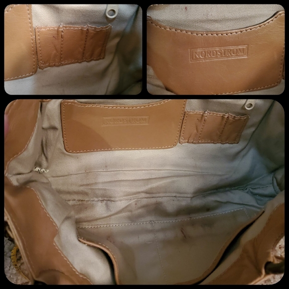 Nordstrom (brand) leather shoulder handbag - Picture 4 of 5